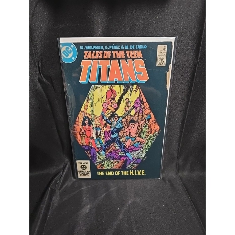 DC Comics Tales of the New Teen Titans 47 1984 The End of the H.I.V.E.